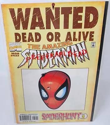Buy Amazing Spider-man #432 Norman Osborne Appearance Variant Cover *1998* 9.0 • 11.82£