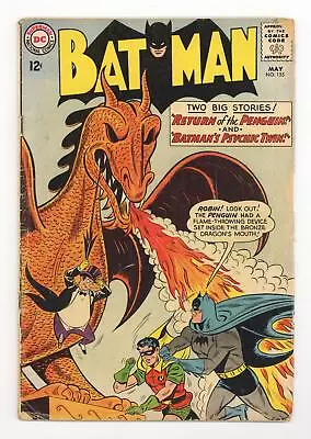 Buy Batman #155 GD- 1.8 1963 1st Silver Age App. Penguin • 170.74£