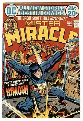 Buy Mister Miracle #9 July 1972 1st App. Himon Origin Mister Miracle Kirby 4th World • 10.44£