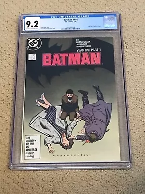 Buy Batman 404 CGC 9.2 White Pages (Death Bruce Wayne’s Parents) • 63.25£