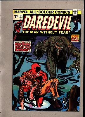 Buy Daredevil #114_october 1974_near Mint Minus_man-thing_black Widow_bronze Age Uk! • 0.99£