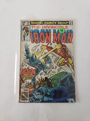Buy IRON MAN #124 Marvel Comics 1979 Demon In The Bottle!  (Ungraded) • 6£