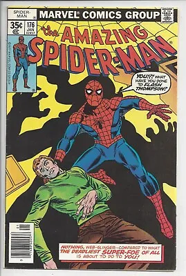 Buy Amazing Spider-Man #176 VF- (7.5) 1978-Ross Andru ~ 1st New Green Goblin • 19.99£