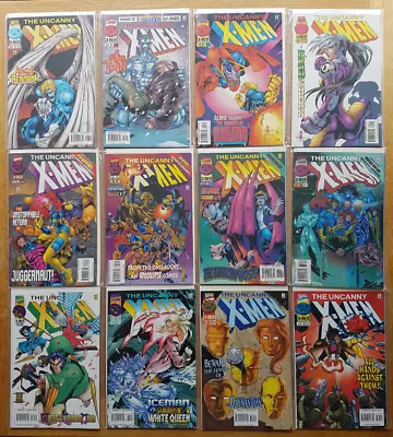 Buy Uncanny X-Men 330 - 338, 340 - 342 (1995) 12 Books VFN/NM • 15£