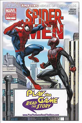 Buy Spider-Men 1 KEY Store Variant Miles Morales Play The Game Read The Story 2012 • 15.77£