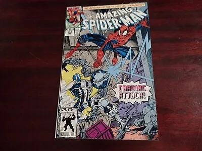 Buy The Amazing Spider-man #359 Newsstand Marvel Comics 1st Carnage Cameo NM+ • 7.88£