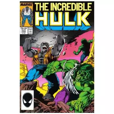 Buy Incredible Hulk (1968 Series) #332 In VF Minus Condition. Marvel Comics [b* • 8.22£