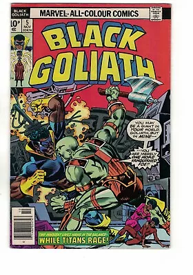 Buy BLACK GOLIATH #3 & #5 Marvel Comics UK Price 1976 VF- Claremont • 5£