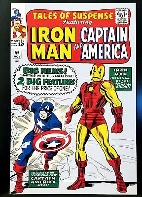 Buy Tales Of Suspense #59 Iron Man 12x16 FRAMED Art Poster Print By Jack Kirby, 1964 • 33.26£