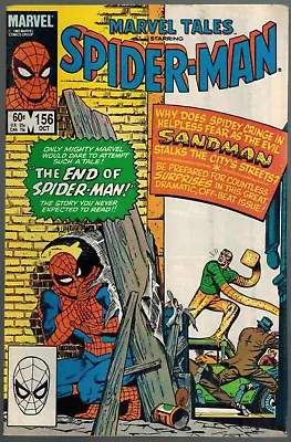 Buy Marvel Tales 156  (rep Amazing Spider-Man 18 Vs Sandman!) Fine  1983 • 4.76£