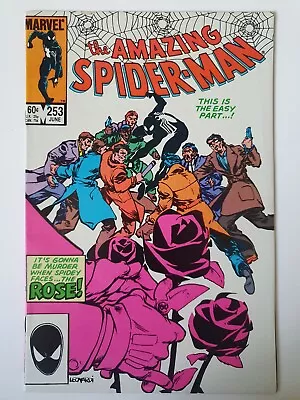 Buy Amazing Spider-man #253. 1984. First Appearance Of The Rose. Black Suit Spidey • 8£