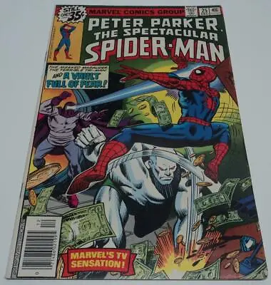 Buy SPECTACULAR SPIDER-MAN #25 (Marvel Comics 1978) 1st Appearance CARRION (FN+) • 13.43£