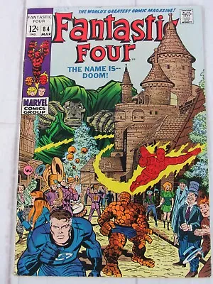 Buy Fantastic Four #84 Mar. 1969 Marvel Comics • 55.18£