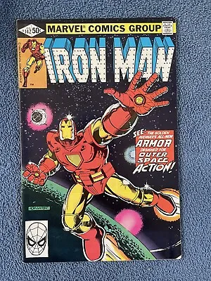 Buy IRON MAN #142 (Marvel, 1981) Michelinie & Romita, Jr. ~ Debut MK I Space Armor • 4.70£