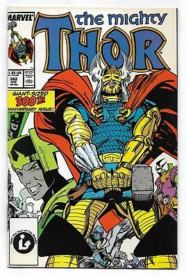 Buy Thor #382 (Vol 1) : NM- 9.2 : 300th Anniversary Double Size : Last Walt Simonson • 5.95£