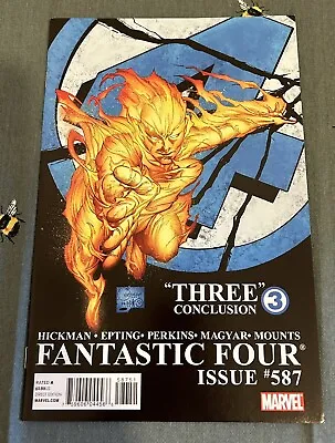 Buy Fantastic Four #587C Death Of The Human Torch 2011 Unbagged • 1.25£