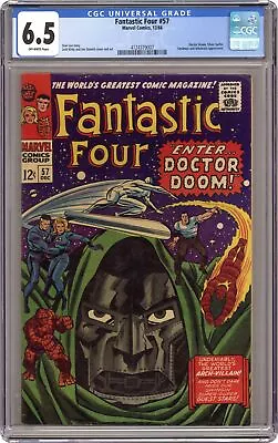 Buy Fantastic Four #57 CGC 6.5 1966 4124379007 • 227.18£