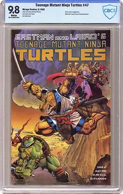 Buy Teenage Mutant Ninja Turtles #47 CBCS 9.8 1992 22-215AE23-007 • 281.50£