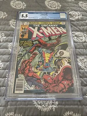 Buy X-Men #129 NEWSSTAND CGC 5.5 White Pages 1/80 Marvel Comics New Slab • 98.54£