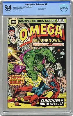 Buy Omega The Unknown 30 Cent Edition #2 CBCS 9.4 1976 19-34D70A0-068 • 91.91£
