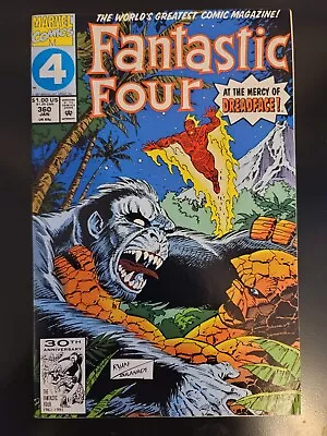 Buy Fantastic Four #360 1/92 1st App Dreadface - Direct Edition • 3.91£