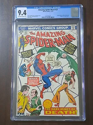 Buy Amazing Spider-man 127 Cgc 9.4  Vulture And Human Torch Appearance • 140.61£