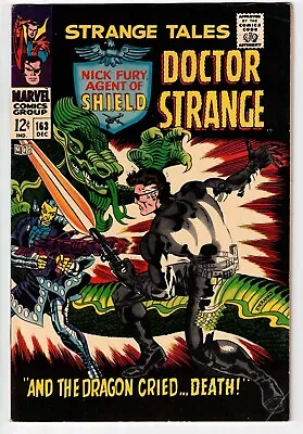 Buy Strange Tales #163 1967 Steranko Art Marvel Silver Age Fn/vfn! • 30.72£
