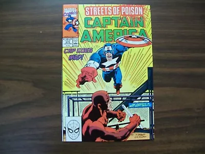 Buy Captain America #375 By Marvel Comics (1990) In Very Fine Condition • 6.32£