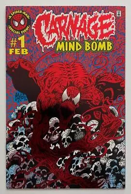 Buy Carnage Mind Bomb #1 RED FOIL (Marvel 1996) NM Condition Issue. • 59.25£