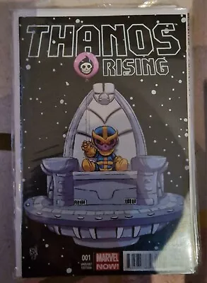 Buy Thanos Rising (2013) #1 Skottie Young Baby Variant NM Marvel BB • 10£