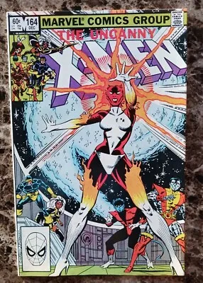 Buy Uncanny X-Men #164 NM KEY! 1st App Binary! (1982) High Grade Bronze Age Classic! • 35.97£