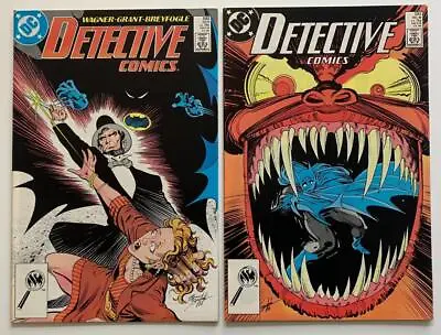Buy Batman Detective Comics #592 & #593 (DC 1988) VF+ Condition. • 14.96£