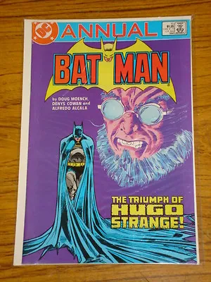 Buy Batman Annual #10 Vol1 Dc Comics Denys Cowan Art 1986 • 9.99£
