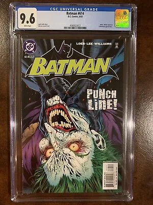 Buy Batman #614 CGC 9.6 (DC 2003)  Joker, Harley Quinn And Catwoman!  Hush! • 51.34£