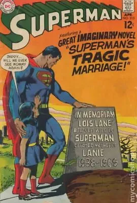Buy Superman #215 VG 4.0 1969 Stock Image Low Grade • 6.72£