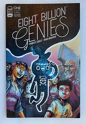 Buy Eight Billion Genies #1 2nd Print Scarce Movie Confirmed Seth Rogen New Nm B&b • 24.99£