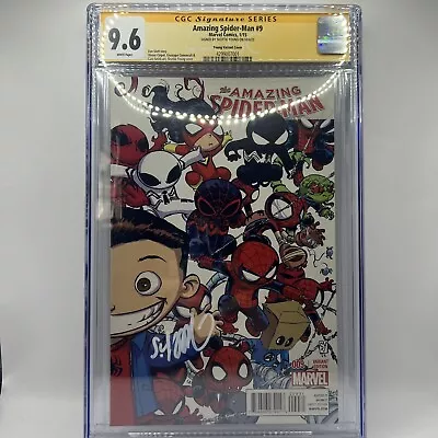 Buy Amazing Spider-Man #9 CGC SS 9.6 2nd App Of Spider-Gwen Skottie Young Marvel • 221.64£