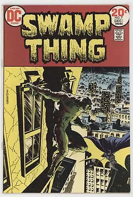 Buy Swamp Thing 7 DC 1973 FN Bernie Wrightson Len Wein Batman • 35.39£