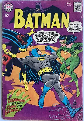 Buy Batman #197 December 1967 First New Batgirl Appearance Catwoman App Great Key 🔑 • 49.99£