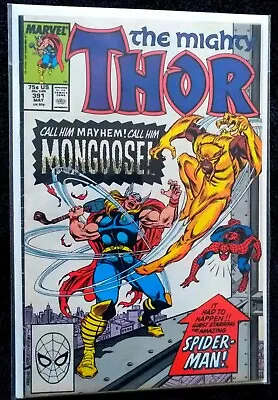 Buy The Mighty Thor #391 *1st App Eric Masterson & Mongoose* FN/VF 1988 Marvel Comic • 5.95£