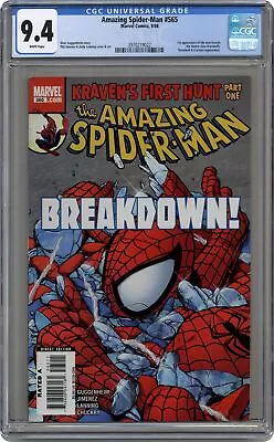 Buy Amazing Spider-Man #565 CGC 9.4 2008 3970219022 • 57.02£
