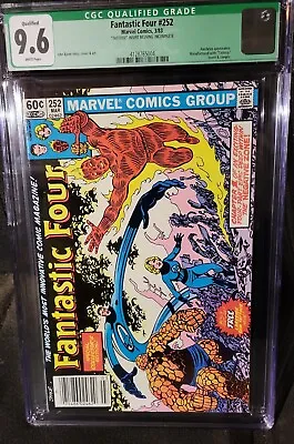 Buy 1983 FANTASTIC FOUR #252 - John Byrne - Marvel - NO Tattooz - Qualified CGC 9.6 • 70.33£