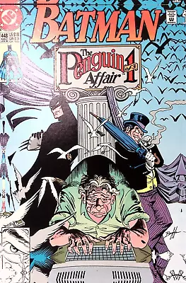 Buy 1990 Batman #448 Jun The Penguin Affair 1 Of 3 Dc Comics  Z2628 • 11.45£