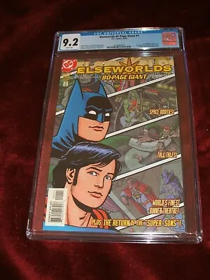 Buy Elseworlds 80 Page Giant 1 Recalled Cgc 9.2 White Pages • 299.99£