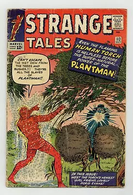 Buy Strange Tales #113 FR/GD 1.5 1963 • 17.39£