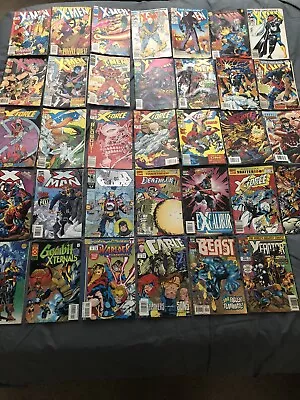 Buy X-MEN X-Man X-Force X-Factor Mixed Random Comic Book Lot 34 Marvel Comics Gambit • 48.18£