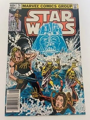 Buy Star Wars Comic Volume 1 #74 Newsstand Edition 1983 • 8.04£