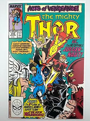 Buy Thor #412 1st New Warriors - Very Fine+ 8.5 • 15.28£