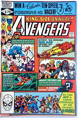 Buy AVENGERS 10 KINGSIZE ANNUAL Marvel 1981 1st App Of Rogue 1st Cover App Mystique • 120£