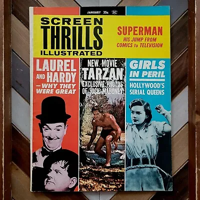 Buy Screen Thrills Illustrated Magazine Vol.1 #3 FN+ (Jan 1963) Laurel & Hardy • 19.64£